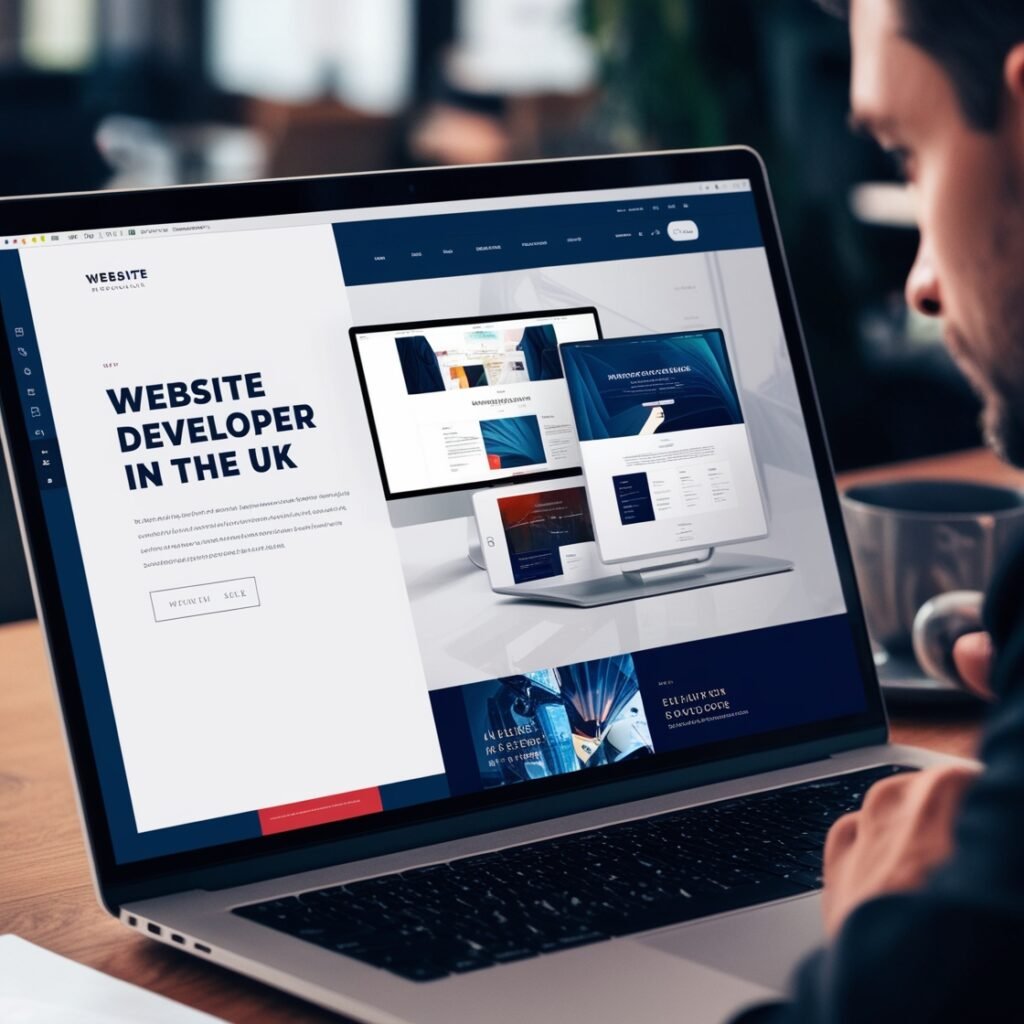 Website developer in the UK