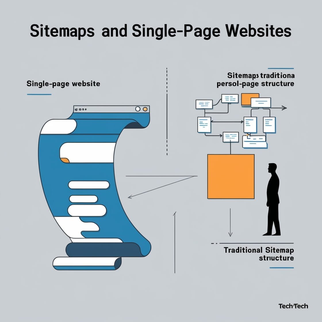 Site map and single page seo