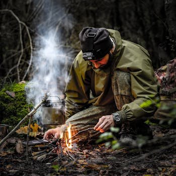Bug-out bag with essential zombie apocalypse survival items