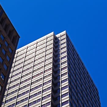 Charlotte skyline on a sunny day
