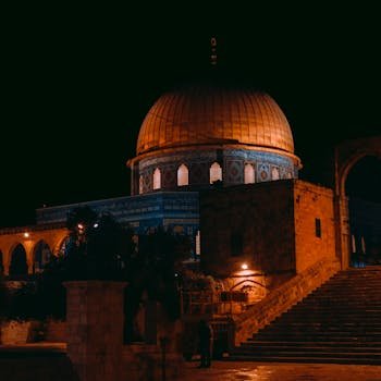 Exterior view of the US Embassy in Jerusalem