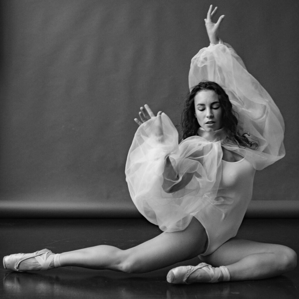 Russian ballet dancers performing
